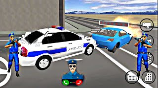 Real police car Driving simulator Android gameplay police siren cop sounds