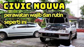 Civic Nouva Tips merawat part 1 #civicestilo #civicnouva #civichatchback #civic #civiclovers