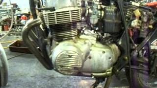 ホンダ CB750 K3 エンジン始動動画