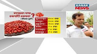 Tomato Price Hike : Updates From Malkangiri Market | Reaction Of Vendors And Consumers