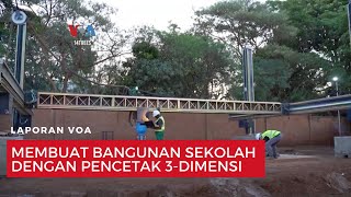 Membuat Bangunan Sekolah dengan Pencetak 3-Dimensi