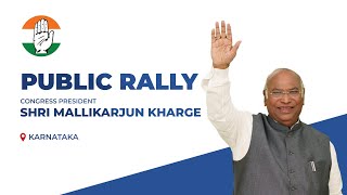 LIVE: Congress President Shri Mallikarjun Kharge interacts with the public in Bellary, Karnataka.