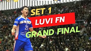 GRAND FINAL! SET 1 LUVI VIKO LANGSUNG GASS