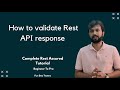 Rest assured API automation framework  - How to validate API response   (Real-time Framework )