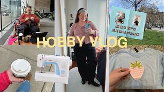Finding New Hobbies Patchwork Sewing Starting A Junk Journal Reading Knitting