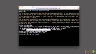 Beginning Python: Installing PIL/Pillow | packtpub.com