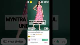 Dress haul under 400 @myntra @dressberrythewomensfashion7917 #myntradresshaul #fashionstyle