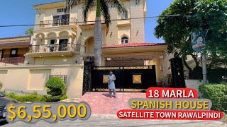 Spanish House 18 Marla Satellite Town Rawalpindi