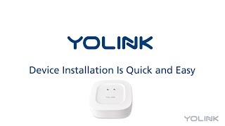 Water Leak Sensor 1 Quick Installation & Setup Video