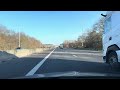 driving in belgium on the e34 highway heading towards antwerpen