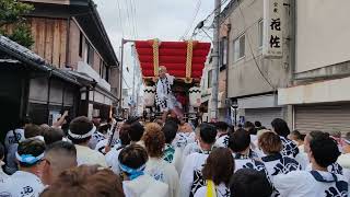 【HD高画質】令和4年 野堂東組 太鼓台 2 平野郷 夏祭り 杭全神社 2022年‎7月‎11日