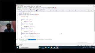 Applet lifecycle program and Passing parameters to Applet