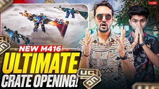 😎NEW M416 CRATE OPENING | BGMI LIVE ‪@LoLzZzGaming#shortslive #shortfeed #bgmilive