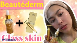 How to use Beautewand with Beautederm Cristaux Gold Serum