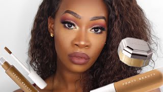 Okay Rih!!! FENTY BEAUTY Pro Filt’r Concealer and Setting Powder Review ( Face)