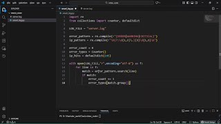 Server Error Logging - Python Script