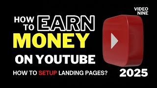 YouTube Affiliate Money Making Course - How To Earn Money In 2025 - How To Set Up A Landing Page