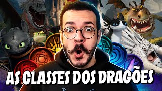 AS 7 CLASSES DE DRAGÃO! - Como Treinar seu Dragão | imaginago