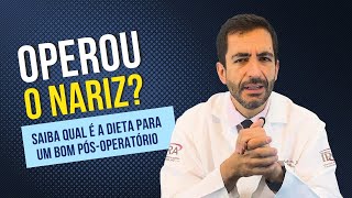 Cirurgia Do Desvio De Septo: Qual é a alimentacao no pós operatório?