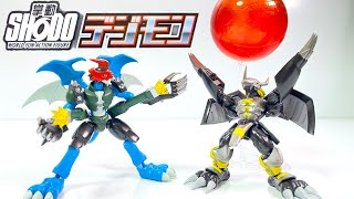 SHODO デジモン パイルドラモン\u0026ブラックウォーグレイモン 開封 掌動 デジモンアドベンチャー Digimon Adventure PailDramon \u0026 BlackWarGreymon 食玩