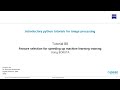 Tutorial 88 - Feature selection for speeding up machine learning training​