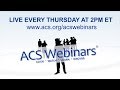 About ACS Webinars