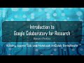 09 Running Jupyter Lab and Notebook -  Introduction to Google Colaboratory (Colab) for Research