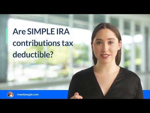 Are SIMPLE IRA Contributions Tax Deductible? - YouTube