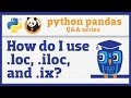 How do I select multiple rows and columns from a pandas DataFrame?