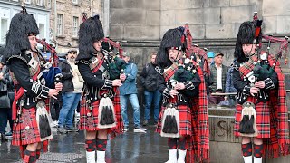 Highland Cathedral by 1st Battalion Scots Guards Pipes and Drums at St. Giles' Cathedral