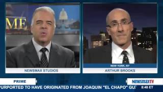 Newsmax Prime | Arthur Brooks discusses whether capitalism is the best tool to overcome poverty