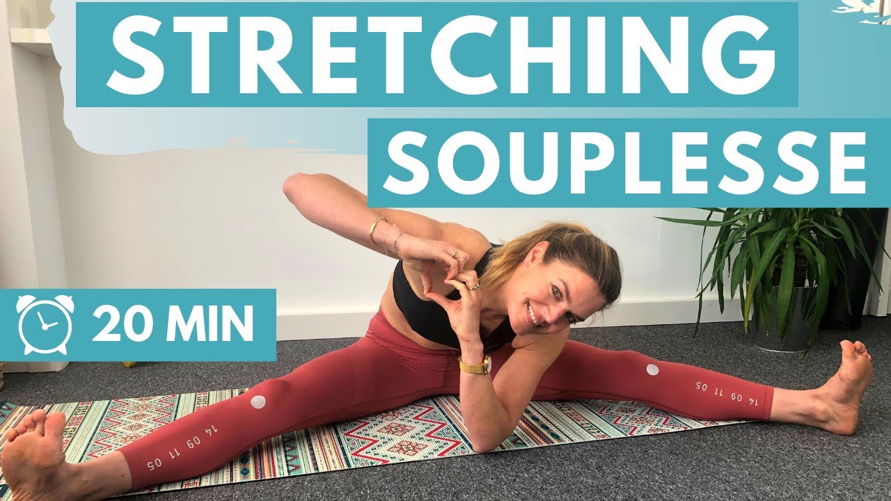 Routine Stretching DÉBUTANT Pour Gagner En Souplesse (20 Min) - YouTube