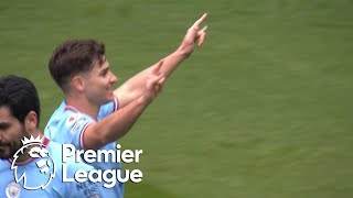 Julian Alvarez draws Manchester City level with Liverpool | Premier League | NBC Sports