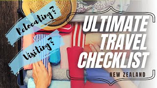 Ultimate Travel Checklist to New Zealand || Things to BRING || #travelNZ || NZ Vlogs