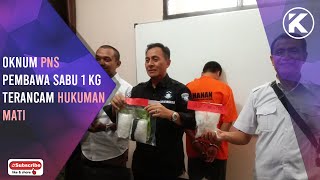 Waduh! Oknum PNS Kementerian PUPR Jadi Kurir Narkoba, Kedapatan Bawa 1 Kg Sabu