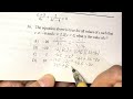 sat math problem finding common denominator vs cross multiply which one is easier for you