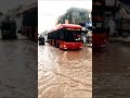 Heavy Rain Model Colony Red Bus