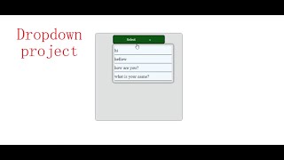 coding videos : Coding Ninjas React.js Dropdown Project