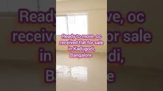 2 BHK OC Received Flats for Sale in Kadugodi, Bangalore