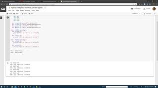 Python Template Method Pattern