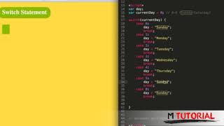 Tutorial JavaScript for beginners #34 Switch Statement # M Tutorial
