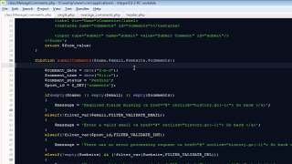 CMS Blogging System Part 21 :- Adding Comments Functionality