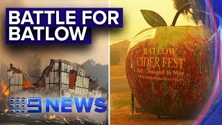 NSW Bushfires: One life lost in Batlow | Nine News Australia