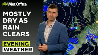 16/05/24 – Heavy rain clears overnight – Evening Weather Forecast UK – Met Office Weather