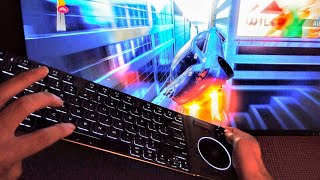 4Kᵁᴴᴰ | Corsair K83 Keyboard in 3 minutes | Gaming \u0026 Media in Action