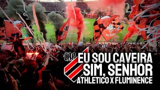 TORCIDA OS FANÁTICOS: Eu sou Caveira sim Senhor e mais músicas em Athletico-PR 1x1 Fluminense (2024)