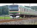 ＪＲ宇都宮線　矢板・蒲須坂駅間を走行する列車 03.jul.2016 14 39 17 05