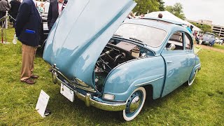 1959 Saab 93B at the Greenwich Concours d'Elegance