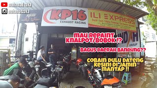 MAU REPAINT KNALPOT BAGUS DAERAH BANDUNG !?? || KP16 SOLUSI NYA