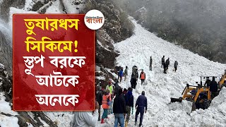 ভয়াবহ তুষারধস সিকিমের নাথুলায়, স্তূপ-স্তূপ বরফের মধ্যে আটকে অনেক পর্যটক